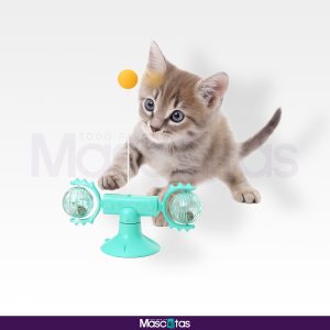 Juguete Molino de Viento 3 en 1 para Gatos