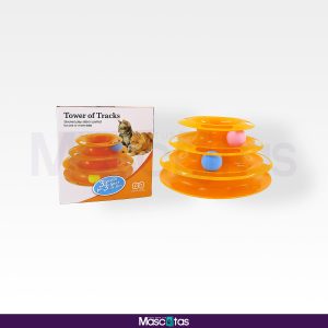 Plato Giratorio De 3 Niveles Para Gatos